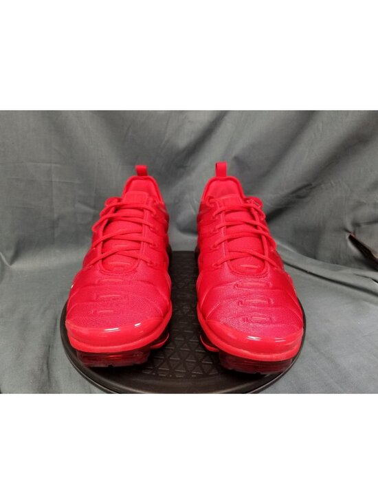 Nike Air VaporMax Plus Sneakers Triple Red CW6973 600 Mens Size 8.5 NEW NO BOX! main image 8
